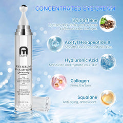 Tarvy eye serum with hyaluronic acid for hydrated under-eye skin.