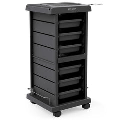 TASALON chariot salon roulant avec 6 plateaux, optimisation de l’espace.