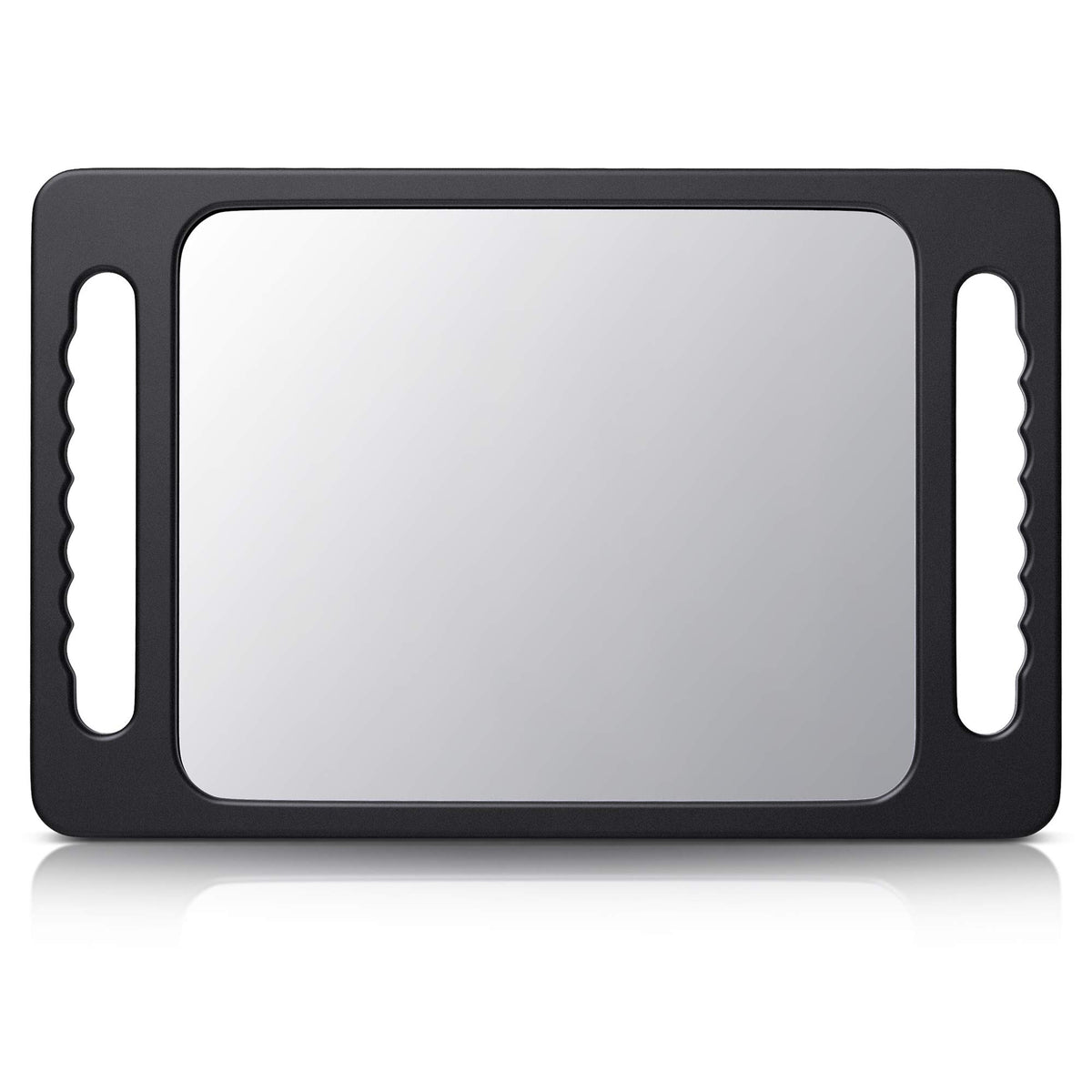 Miroir TASALON à double poignée avant, prise en main confortable et durable.