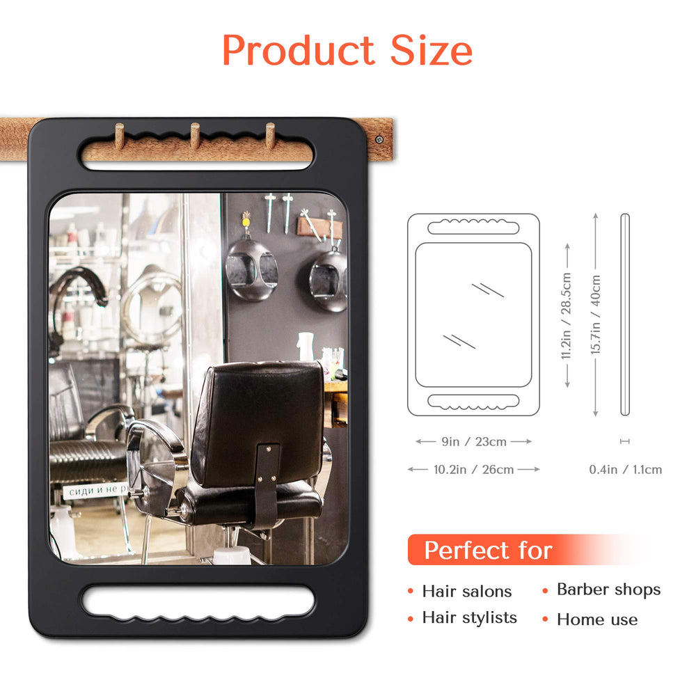 Miroir TASALON grand-angle, pose mur ou table.