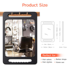Miroir TASALON grand-angle, pose mur ou table.