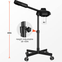 TASALON vapeур construction sûre en ABS et inox pour durabilité.