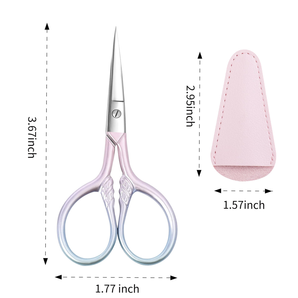 TaShow mini ciseaux rose format compact 3,74 x 1,77 pouces