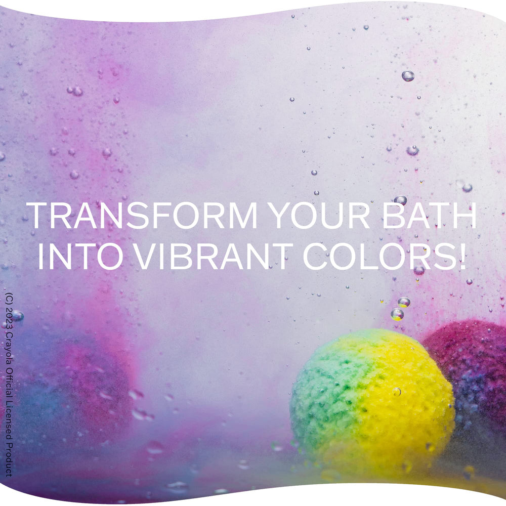 Bombe de bain sous licence Crayola Taste Beauty – qualité officielle