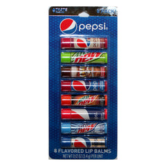 Taste Beauty Pepsi: baume à lèvres en lot, hydratation légère et parfum soda.