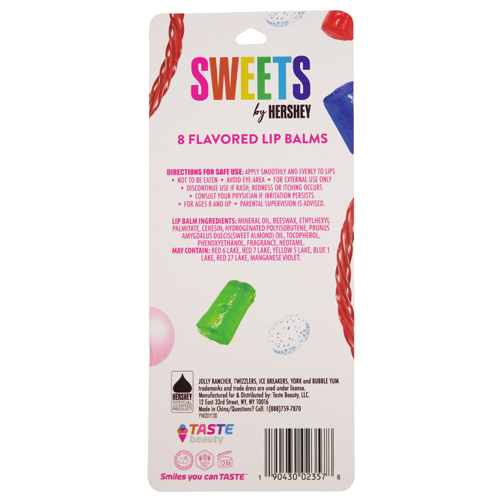 Taste Beauty Hershey baume lèvres – saveur fruits gourmands, soin léger