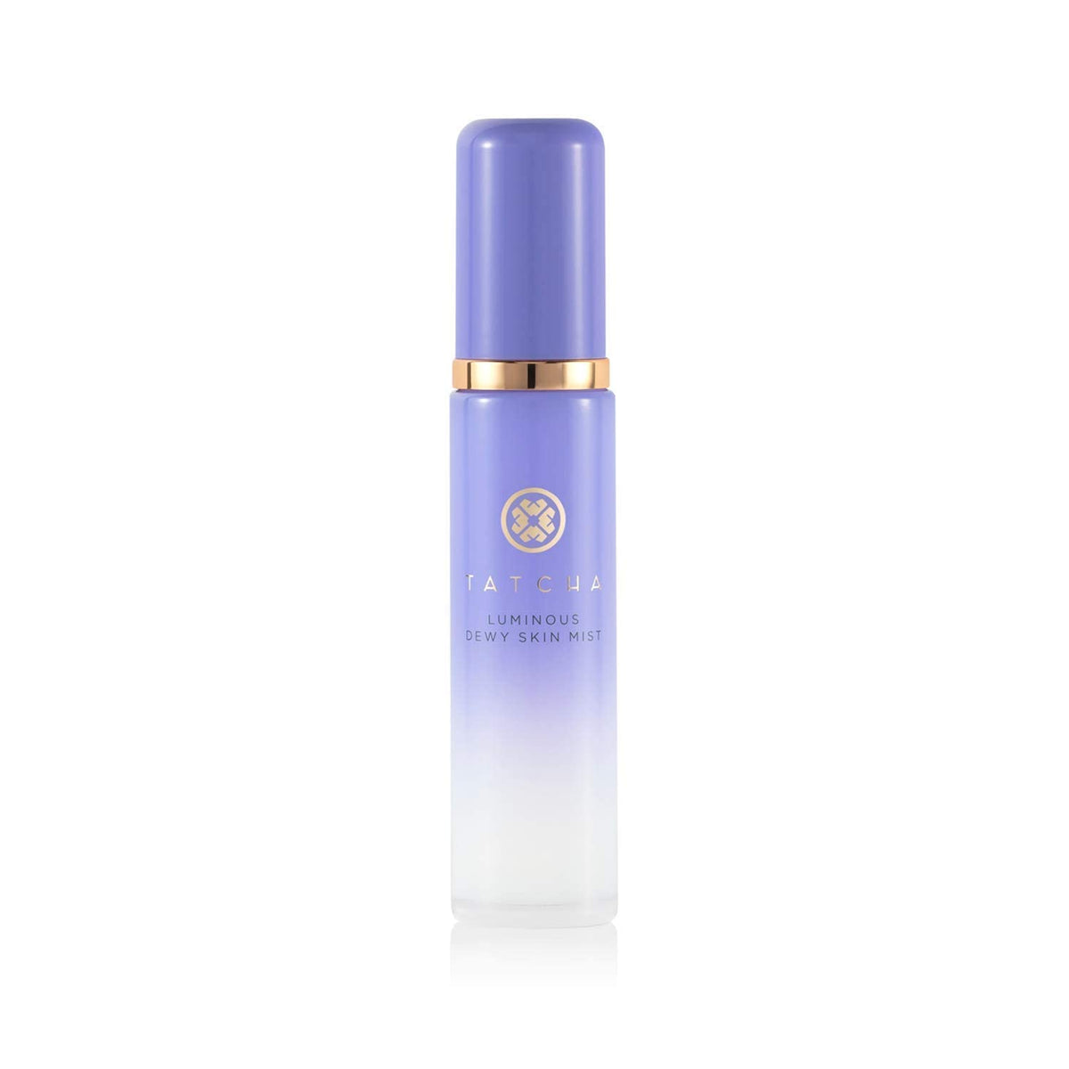 Brume hydratante Tatcha sur bouteille offrant un éclat naturel.