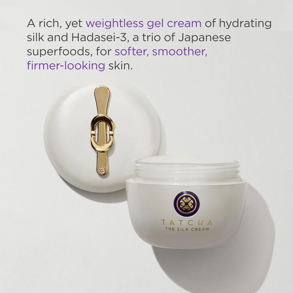 Hadasei-3 dans TATCHA Crème Soie pour un éclat subtil.