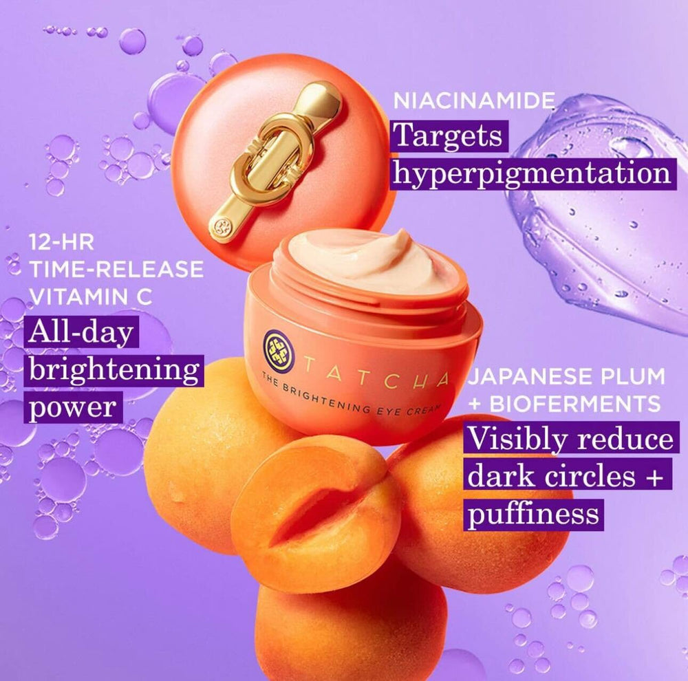 TATCHA Formule vitamine C 12h pour un éclairage progressif du regard.