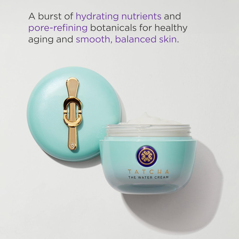 Emballage rituel TATCHA élégant et pratique.