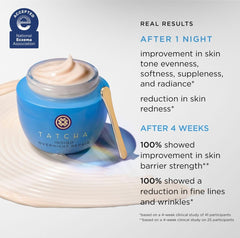 Texture crème-serum Indigo Nuit Réparation sur peau soyeuse.