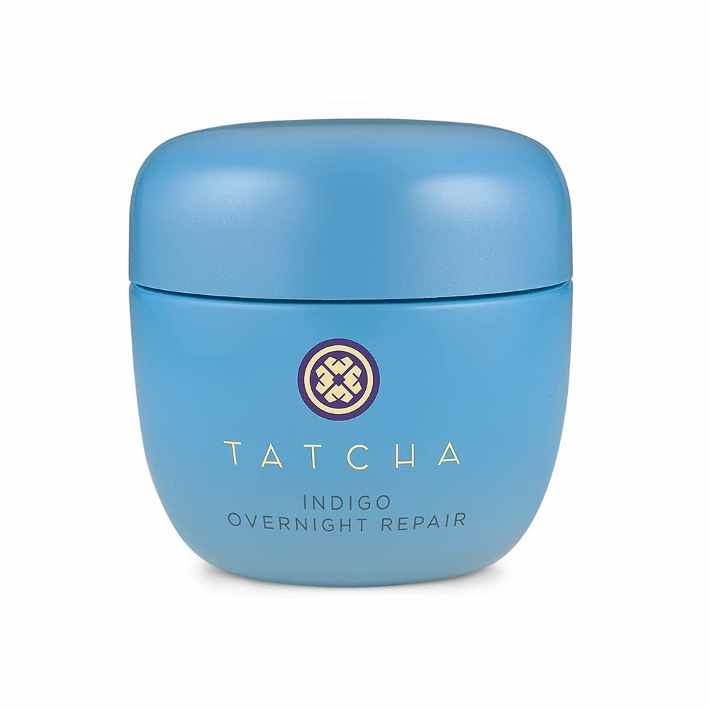 TATCHA Indigo Nuit Réparation flacon – soin nocturne sans parfum.
