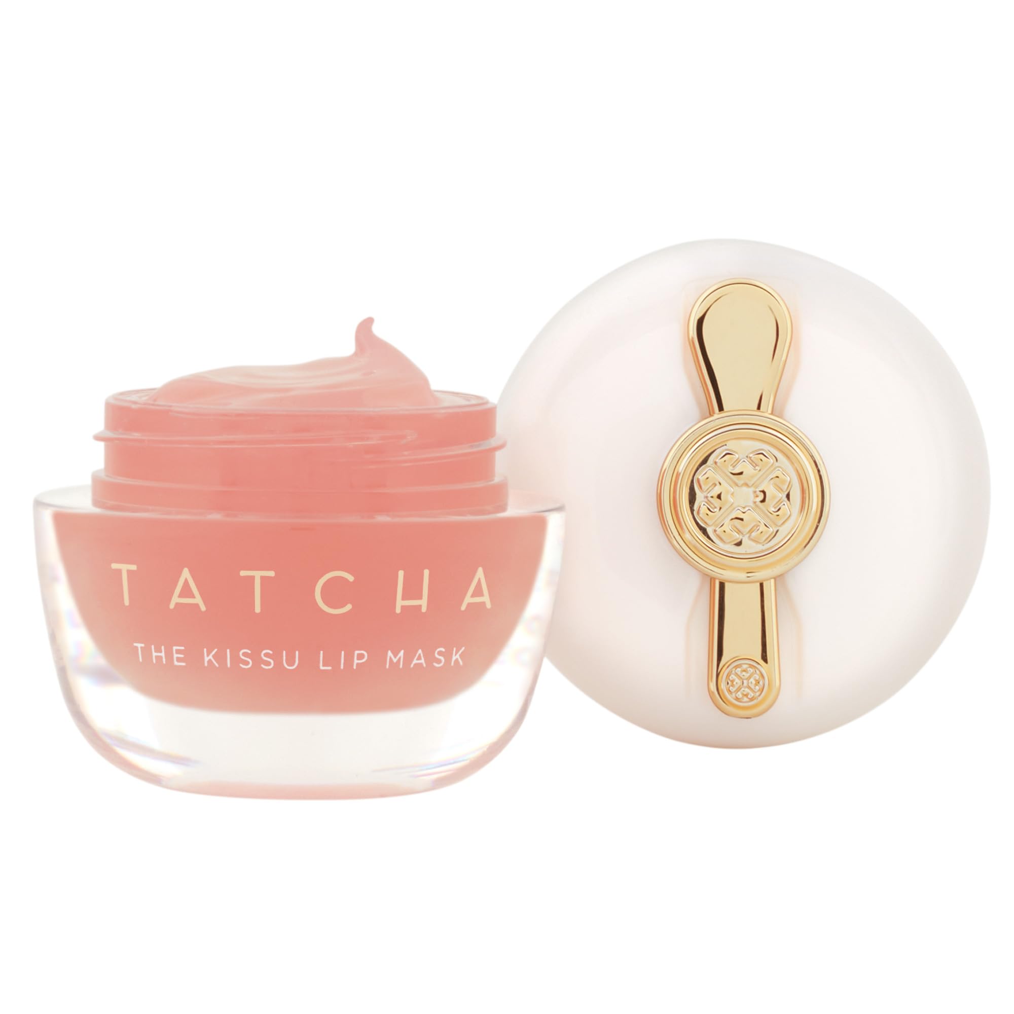 Masque lèvres Kissu de Tatcha, baume nocturne pour lèvres douces et hydratées.