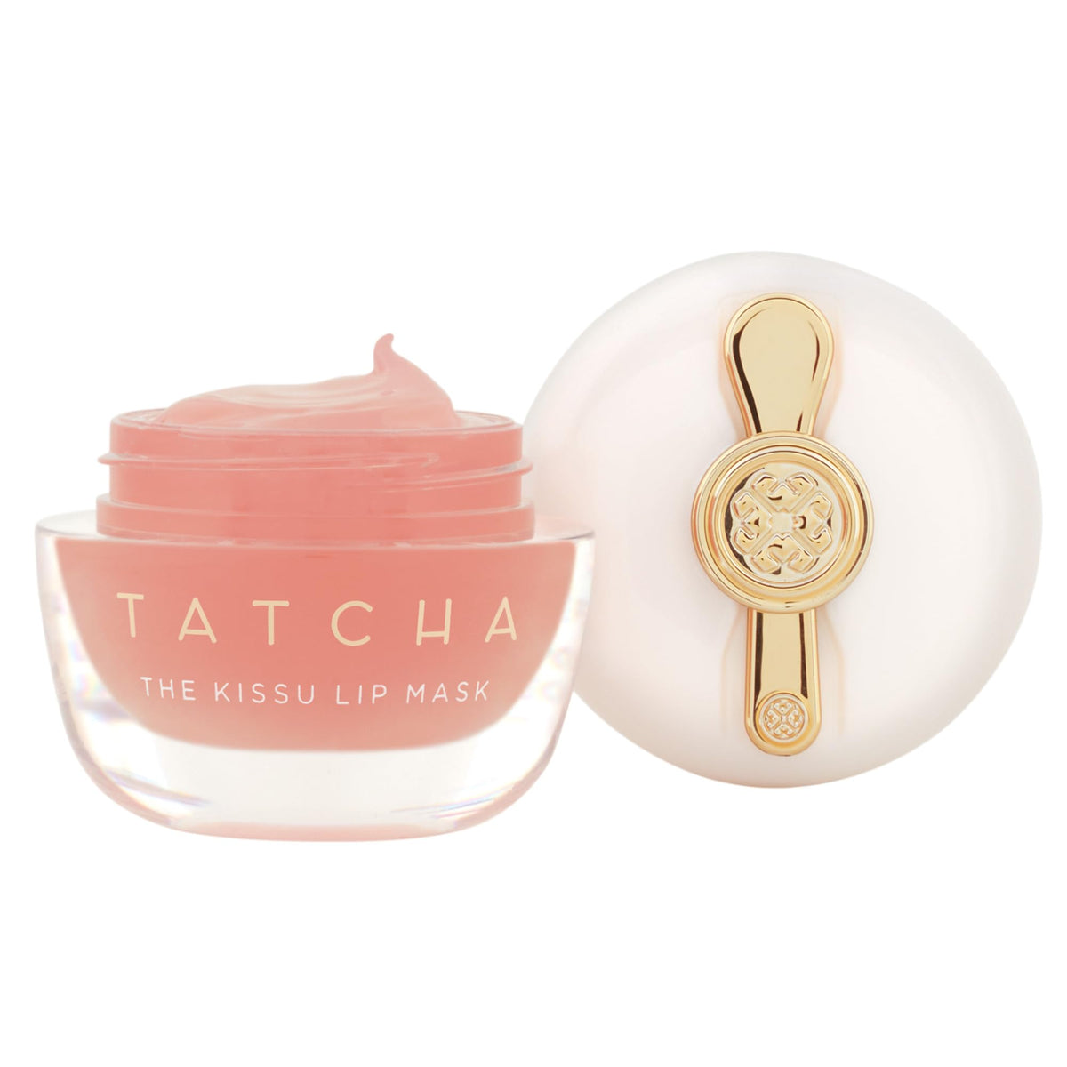 Masque lèvres Kissu de Tatcha, baume nocturne pour lèvres douces et hydratées.