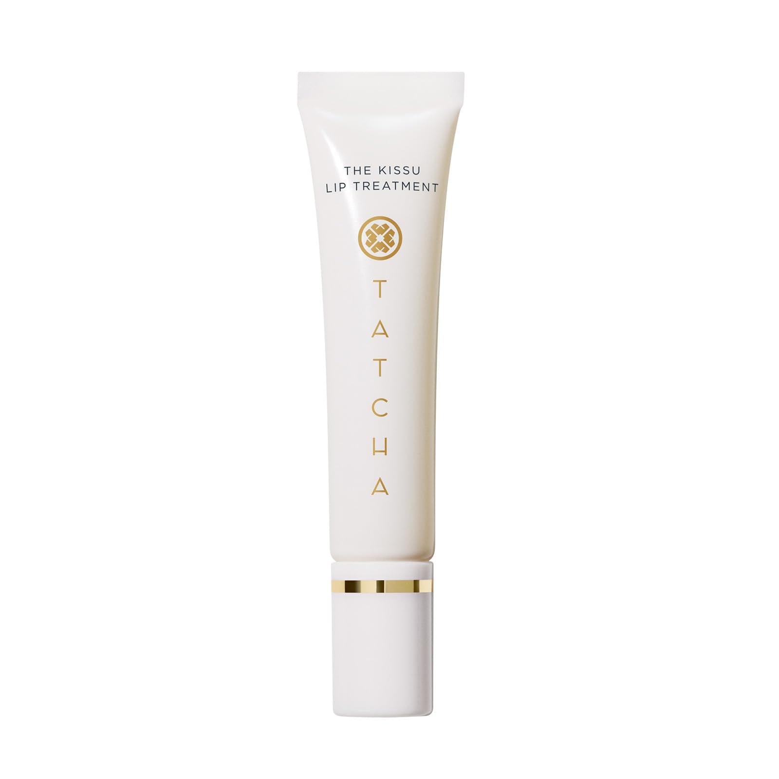 Tatcha Kissu Sérum lèvres, vue de la bouteille et volume potentiel.