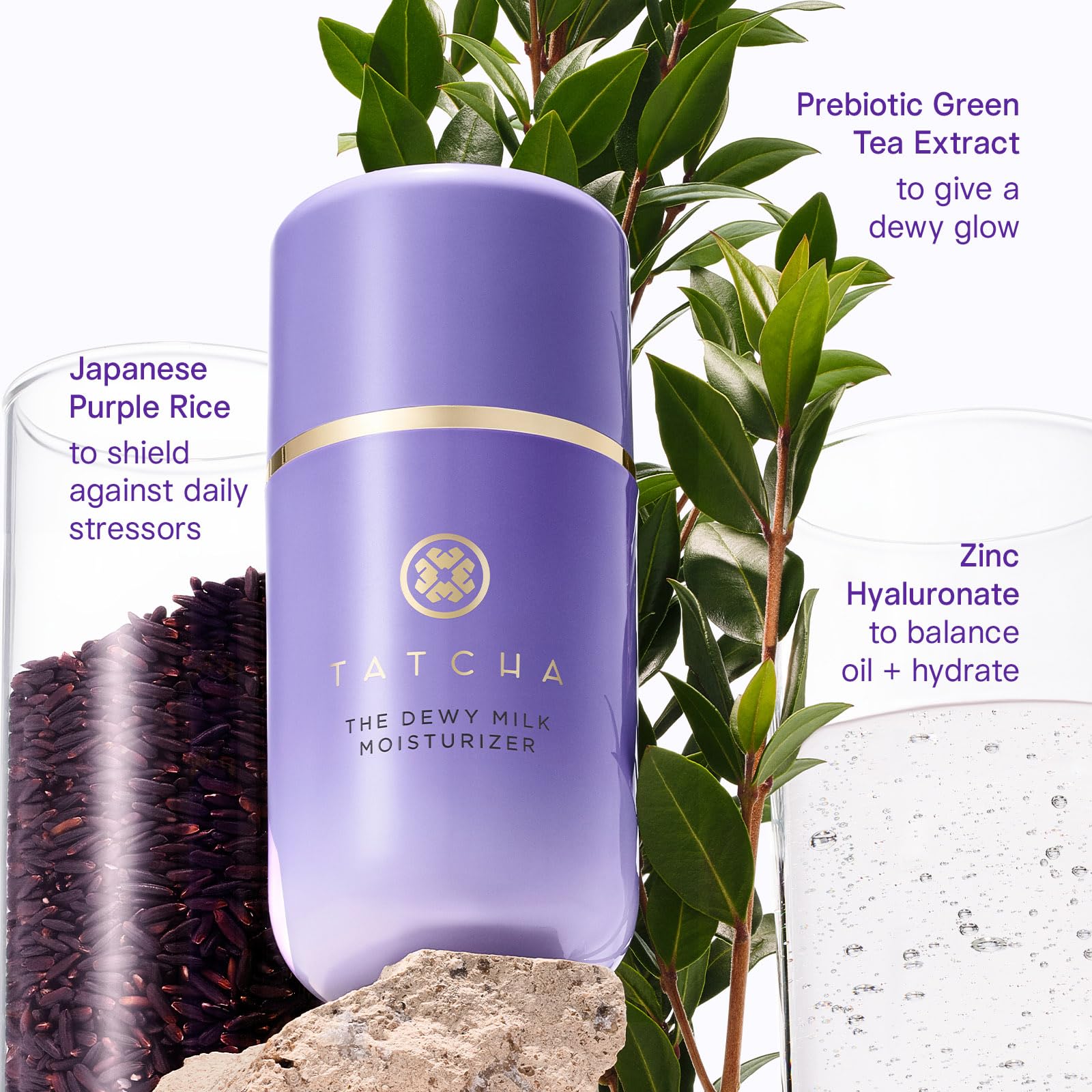 Etui voyage compact pour le Lait Hydratant TATCHA.