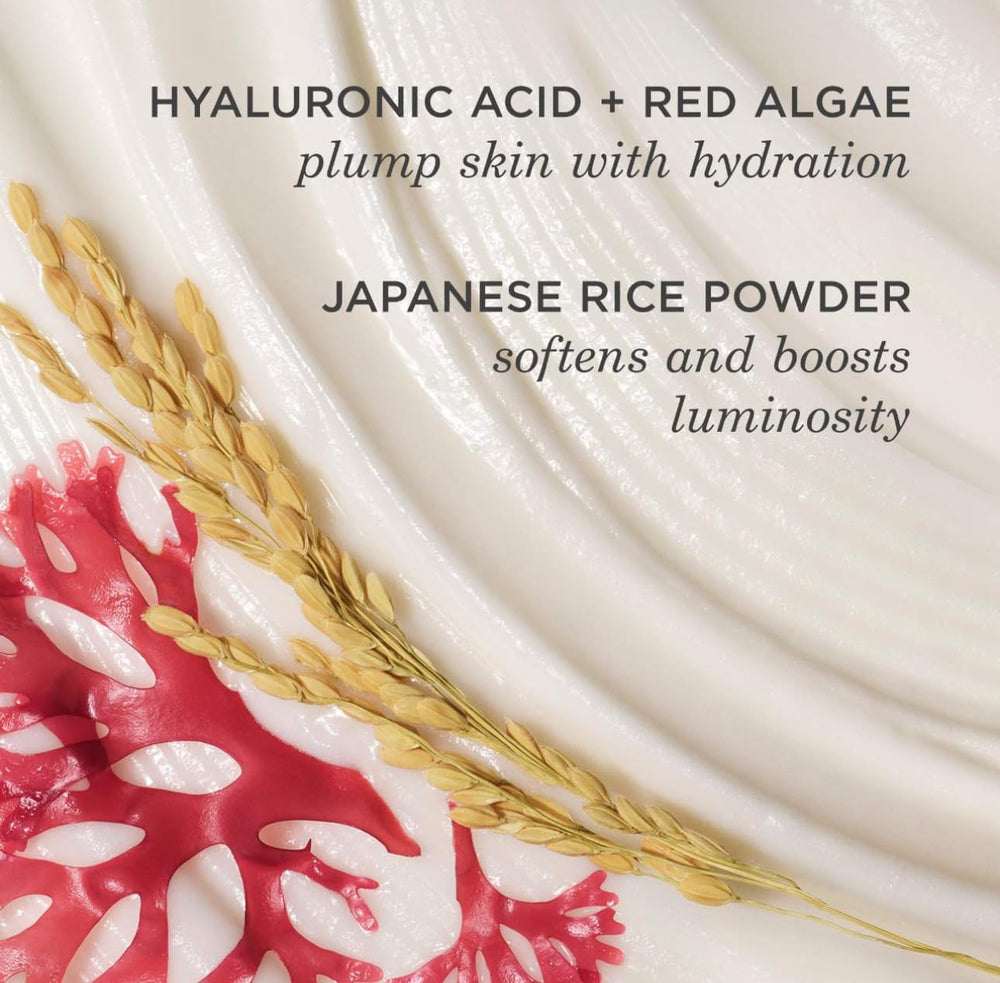 TATCHA Lavage au riz — céramides renforçant la barrière cutanée.