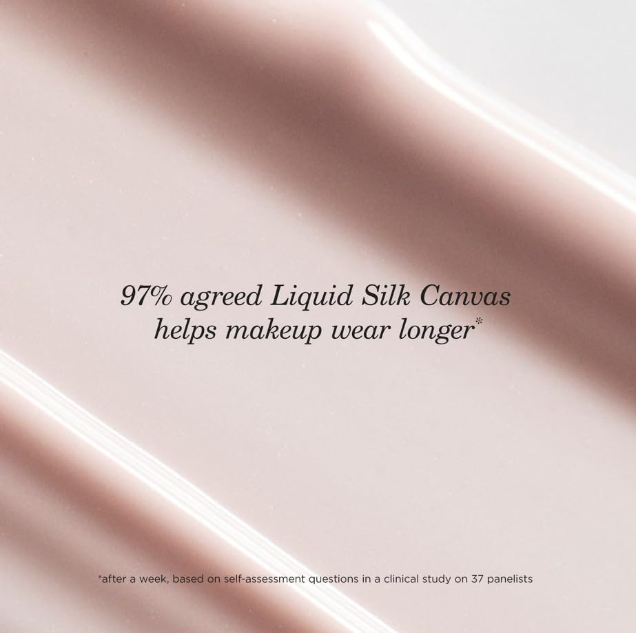 Avant-après avec Tatcha Liquid Silk Canvas, peau plus lisse et prête pour le maquillage.