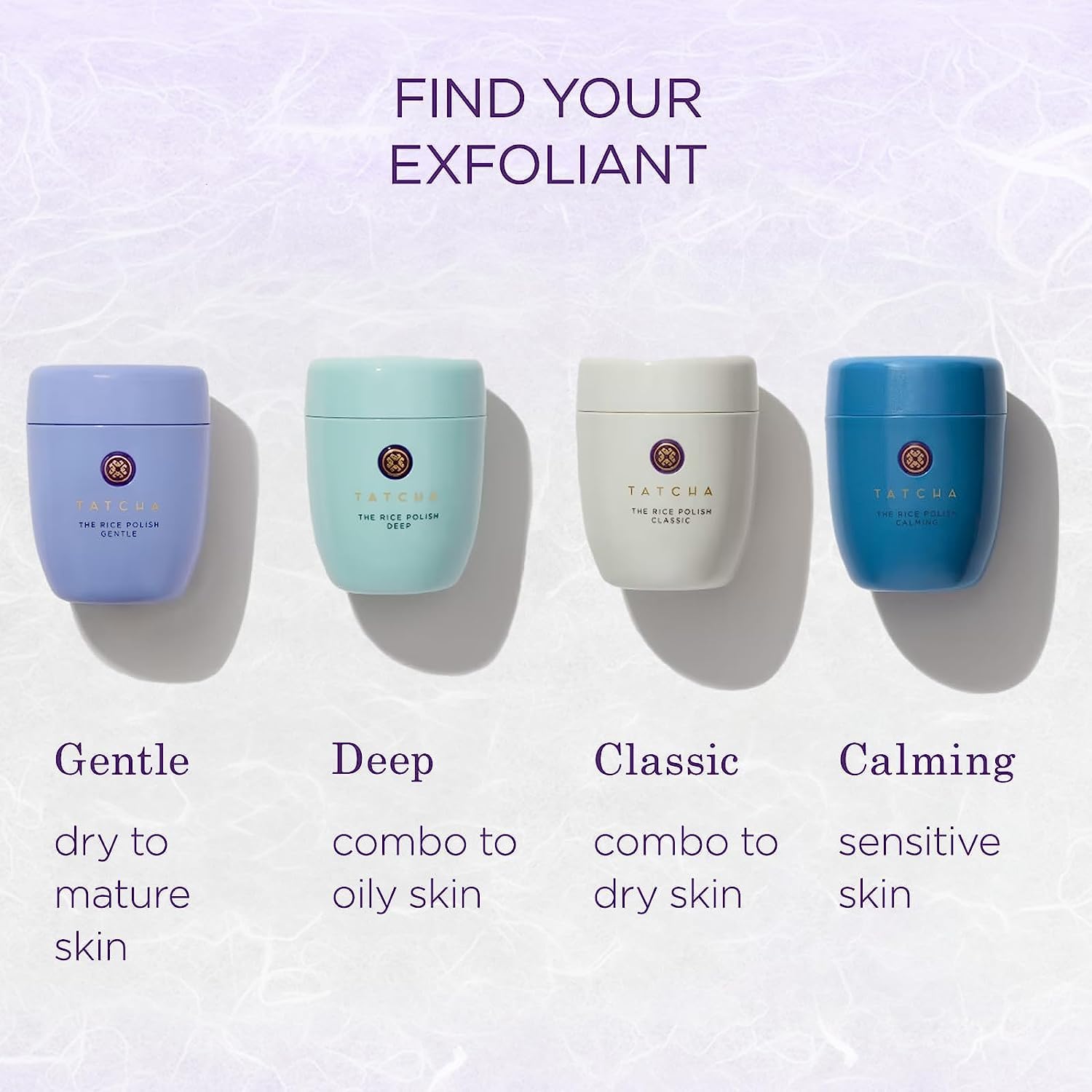 TATCHA Polissage au Riz Classique — bouteille qui illustre la qualité du soin du visage.