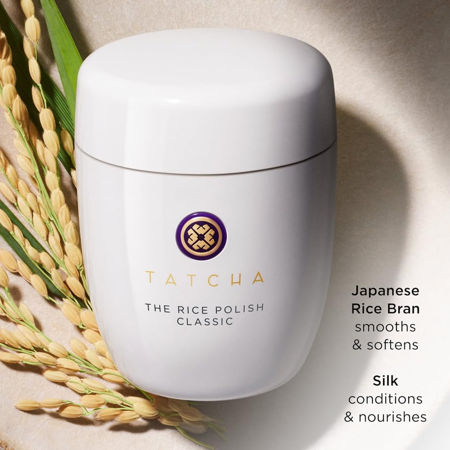 TATCHA Polissage au Riz Classique — conseils d'utilisation pour un soin quotidien efficace.
