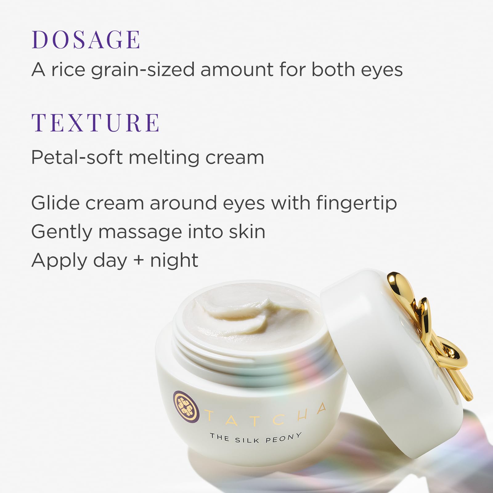 TATCHA Silk Peony – pivoine blanche japonaise renforçant la barrière cutanée.