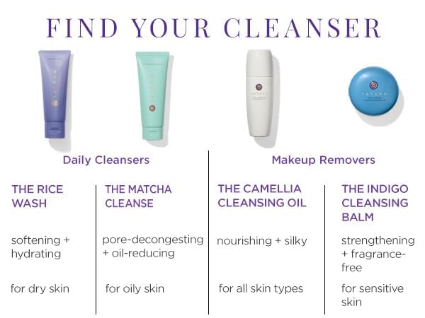 TATCHA The Matcha Cleanse, usage quotidien: nettoie et prépare le maquillage