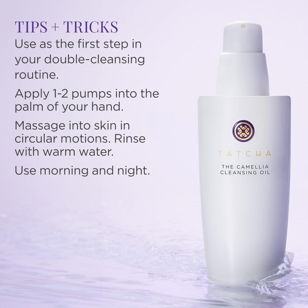 TATCHA utilisation 2-en-1, nettoyage et soin réunis