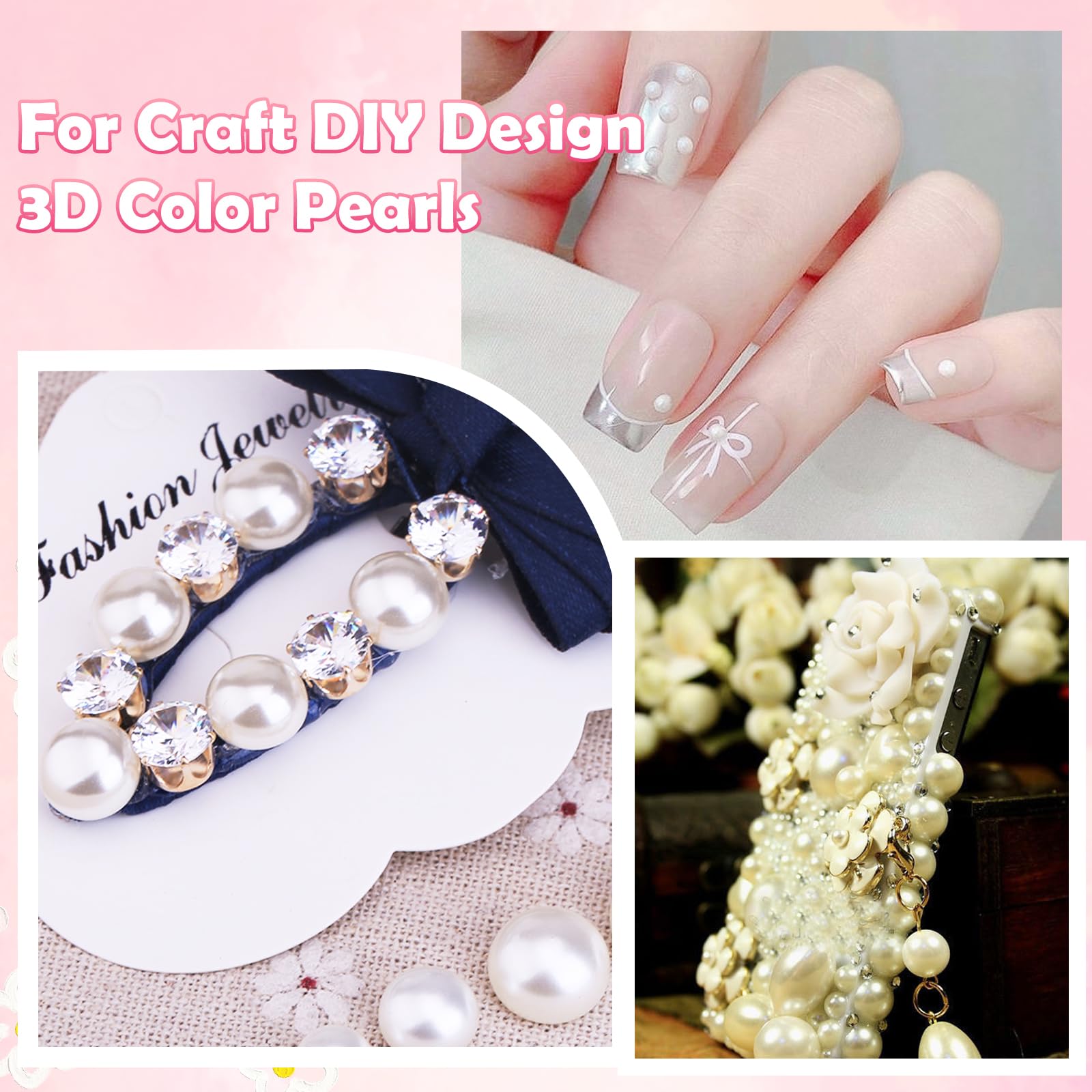Accessoires bricolage Tatiwoo pour embellissements en perles flatback
