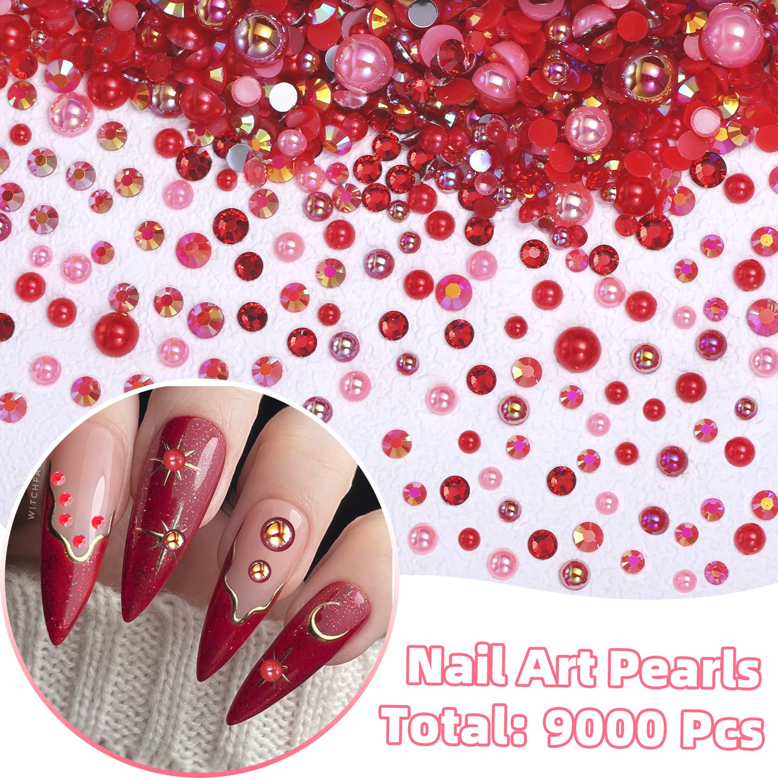 Outil pinceau-pique-perles Tatiwoo inclus pour placer facilement chaque élément.
