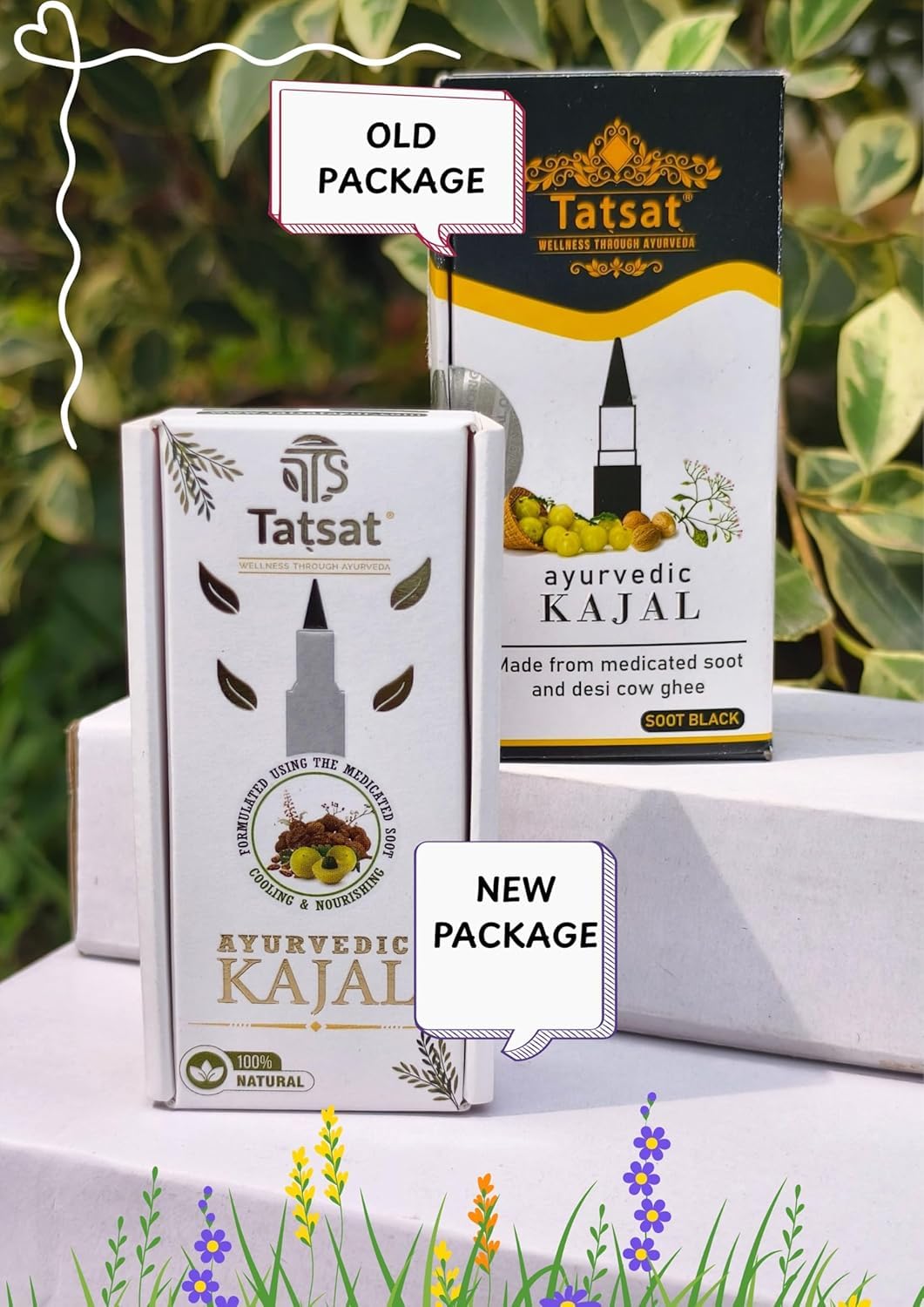 Emballage Tatsat Kajal kerala artisanal, pratique pour le quotidien.