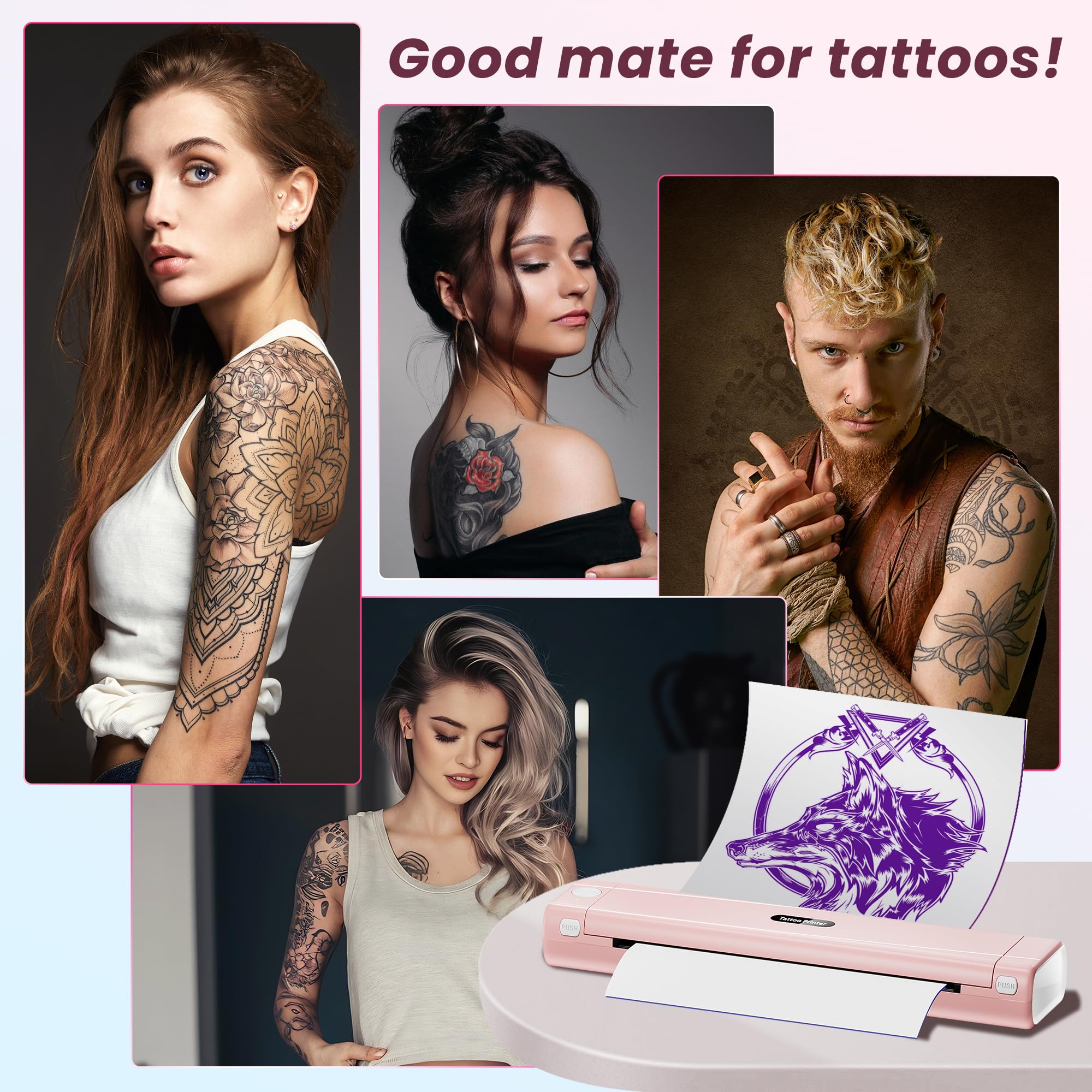 TATTMUSE batterie integree et transport facile
