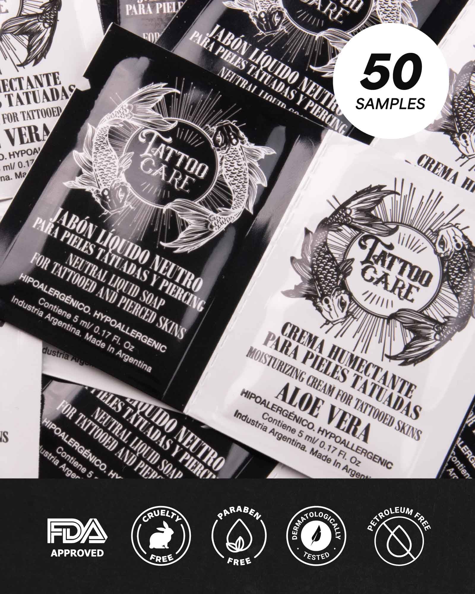 Tattoo Care Kit ingrédients propolis vitamines — peau saine et nourrie.