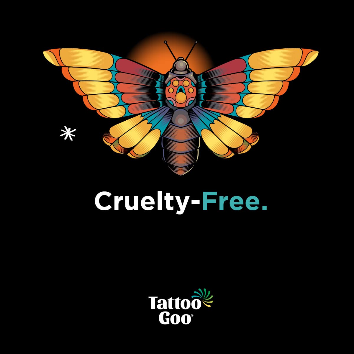 Tattoo Goo sans alcool, nettoyage doux sans irritation.
