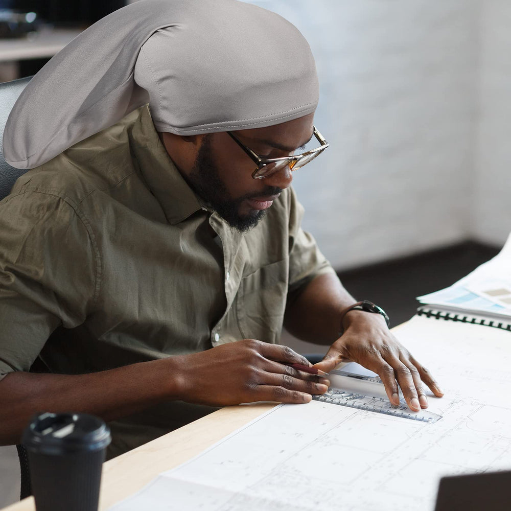 Cap Dreads Tatuo blanc – usage quotidien, lavable et réutilisable.