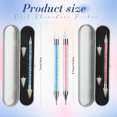 Corps métallique Tatuo : outil durable pour le nail art.