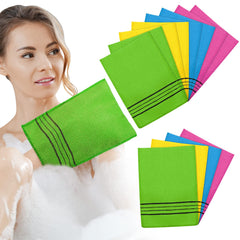 Gant exfoliant coréen Tatuo ensemble multicolore prêt à l’emploi pour le soin du corps