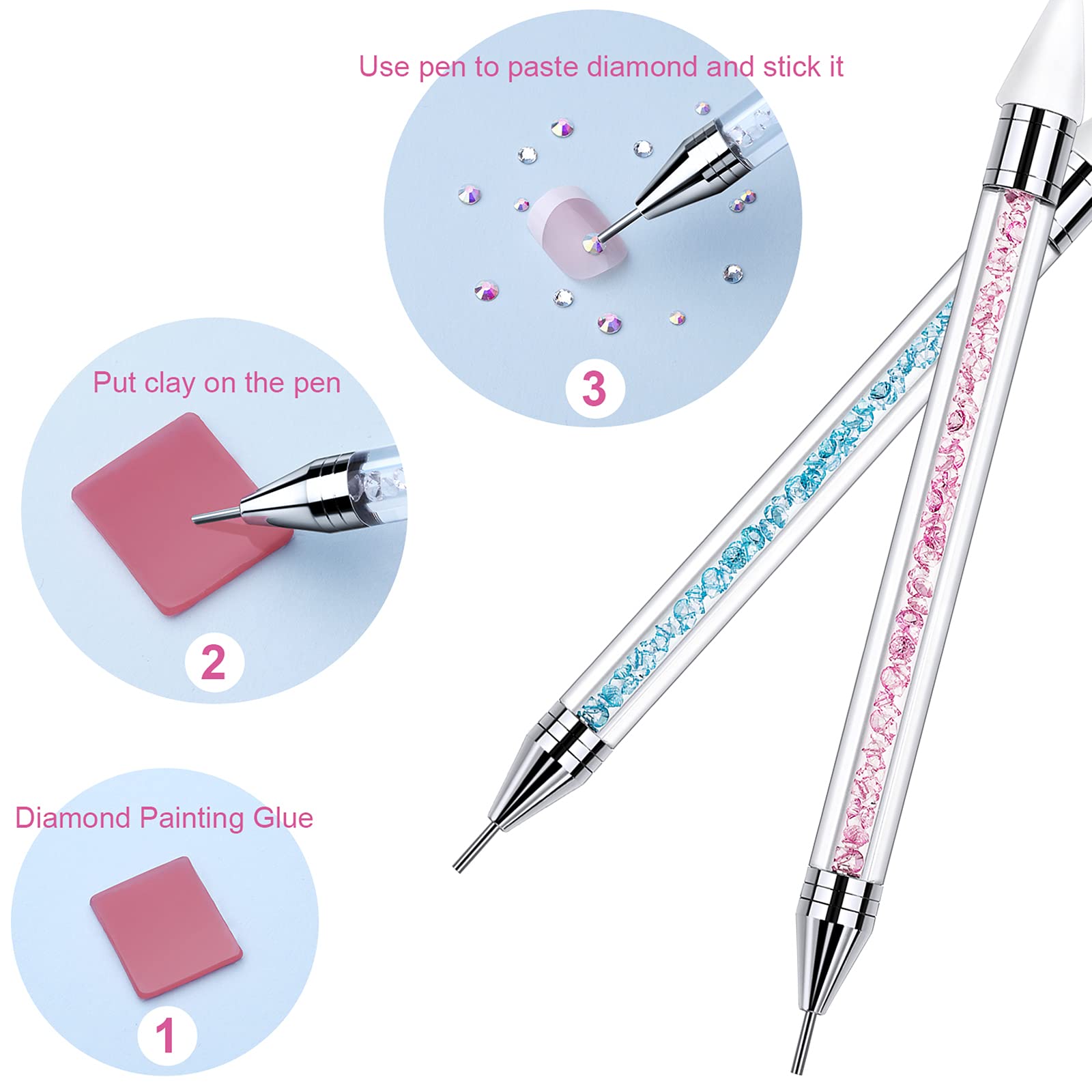 Outil décoration ongles Tatuo : précision améliorée pour designs fins.