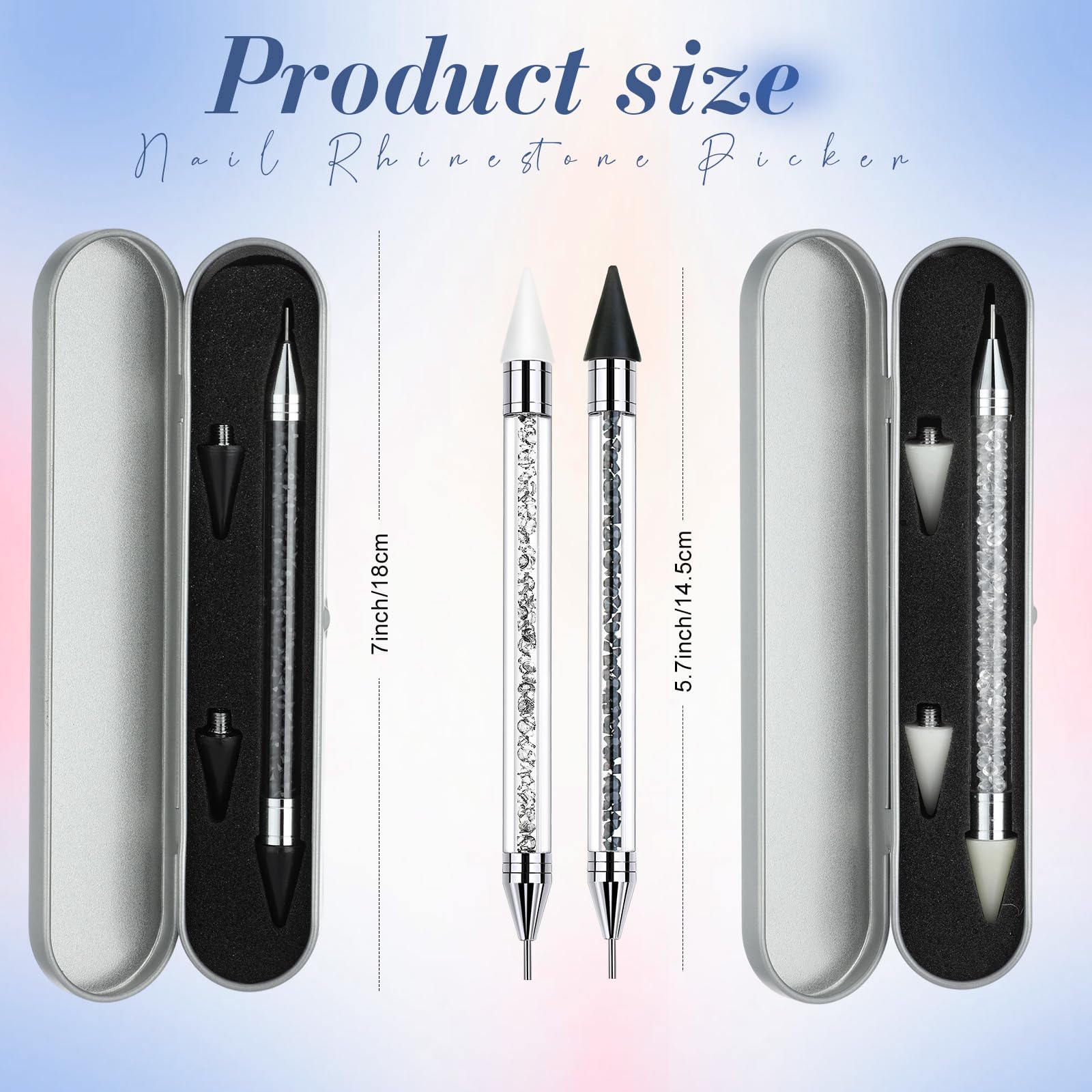 Pince Tatuo avec embout acier pour presser les pierres durablement.