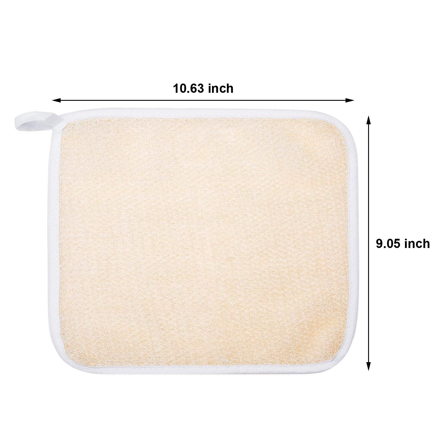 Texture exfoliante rugueuse pour exfolier le corps.