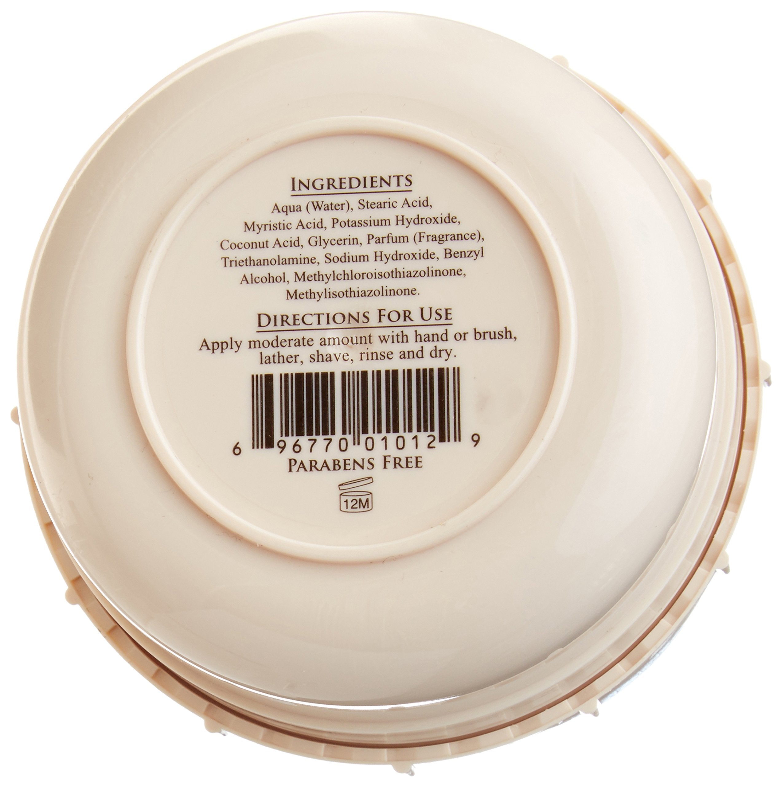 Taylor of Old Bond Street Crème de rasage Bois de Cèdre, texture crémeuse offrant confort