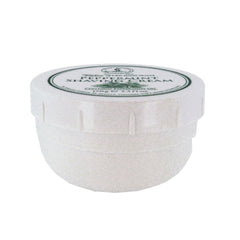 Taylor of Old Bond Street crème de rasage menthe appliquée sur paume pour hydratation légère
