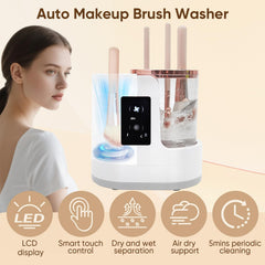tayuzo nettoyage-brosse-maquillage bi-directionnel pour éliminer les résidus tenaces.