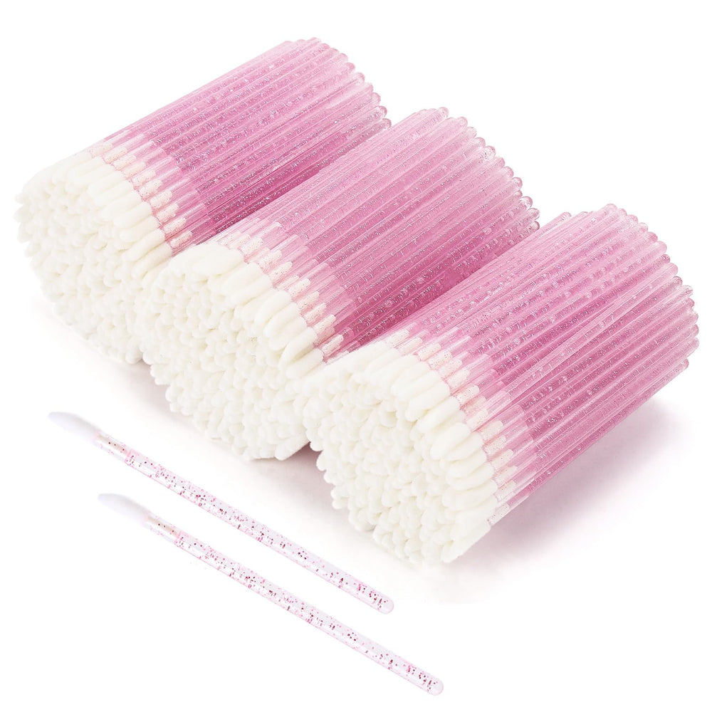 Tbestmax applicateurs lèvres rose pack 500, pratique pour maquillage professionnel et voyage