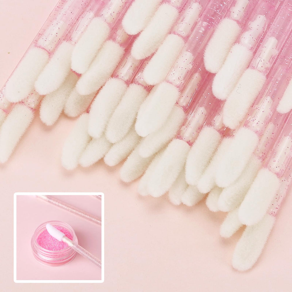 Tbestmax applicateurs lèvres rose idéal pour rouges à lèvres et gloss variés