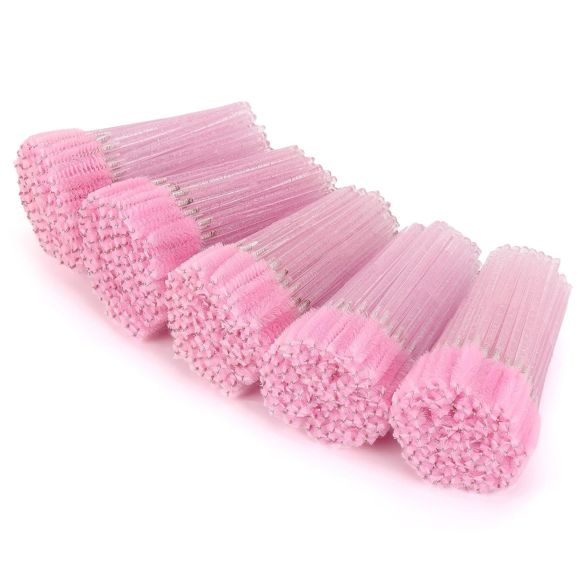 Brosse mascara jetable Tbestmax rose pour definir chaque cil