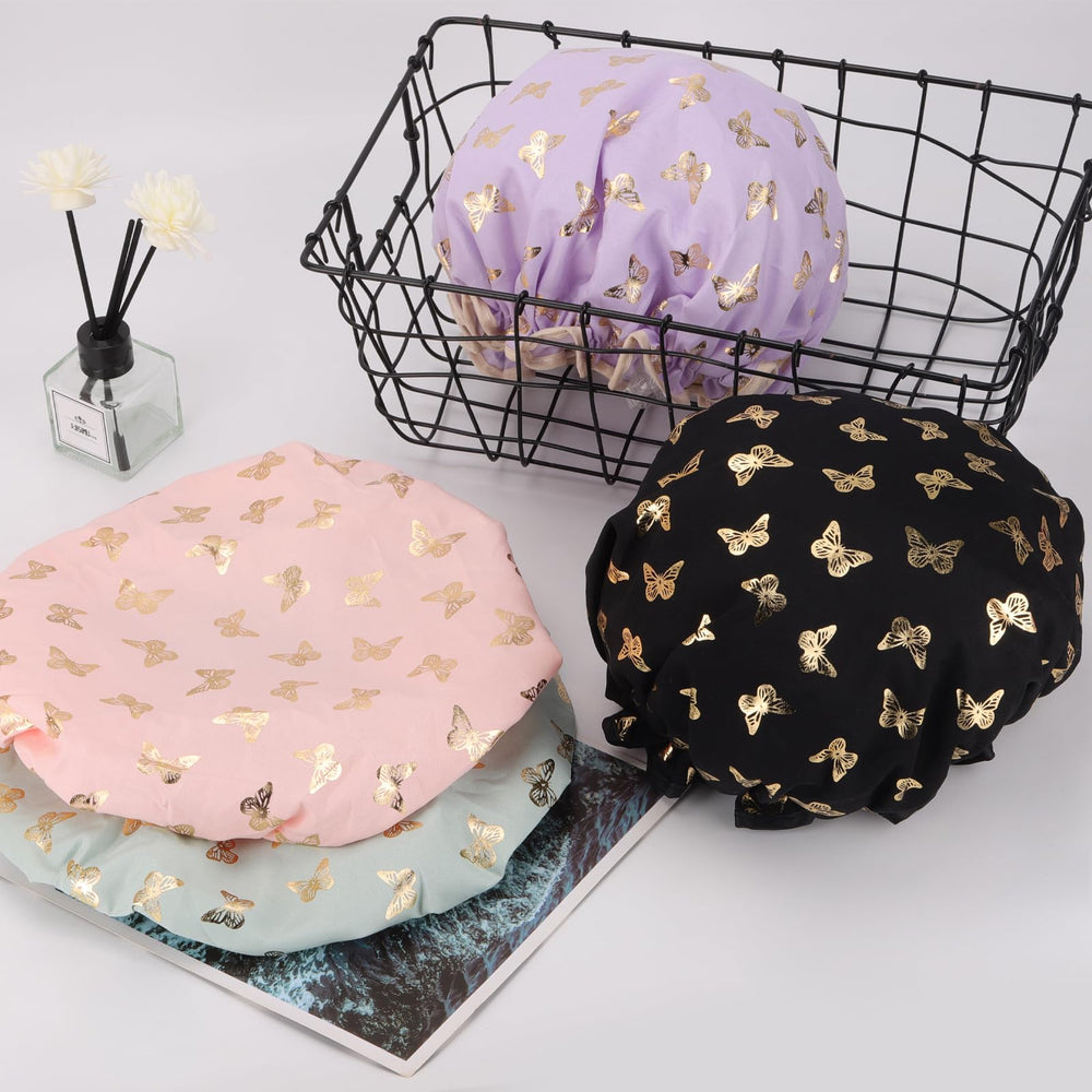 Tbestmax capuchon papillon design élégant pour les routines capillaires.