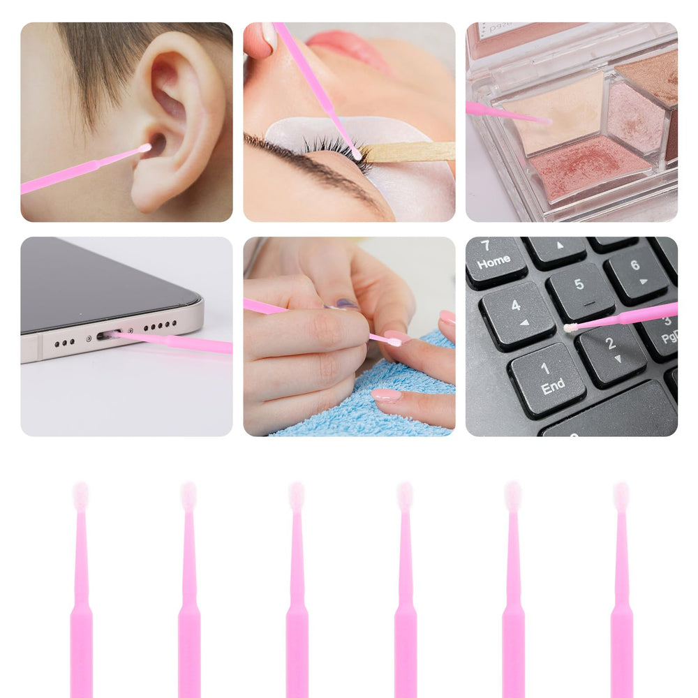 Coton micro Tbestmax rose – nettoyage délicat des zones sensibles.