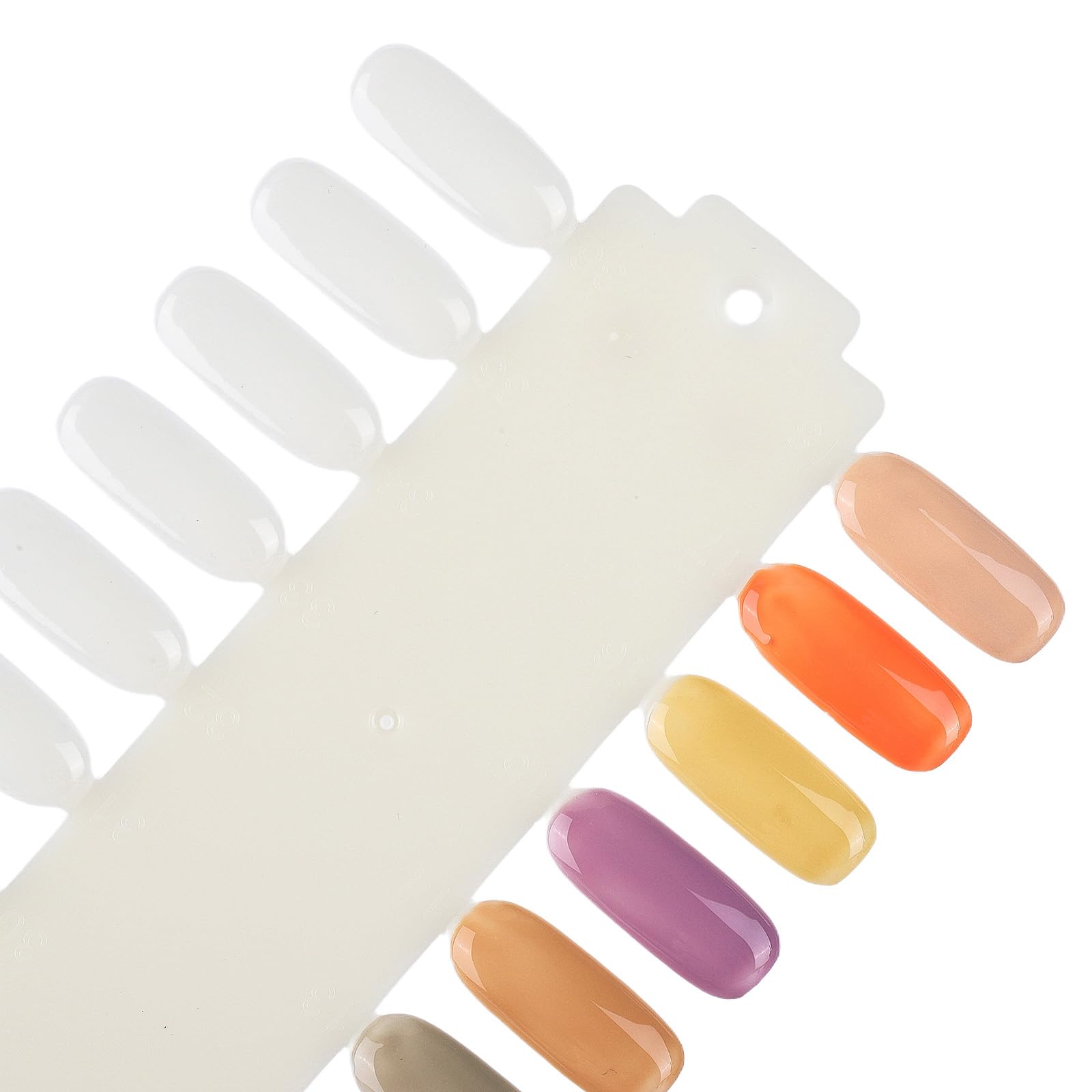 Échantillons vernis Tbestmax pour vérifier l’opacité après plusieurs couches.