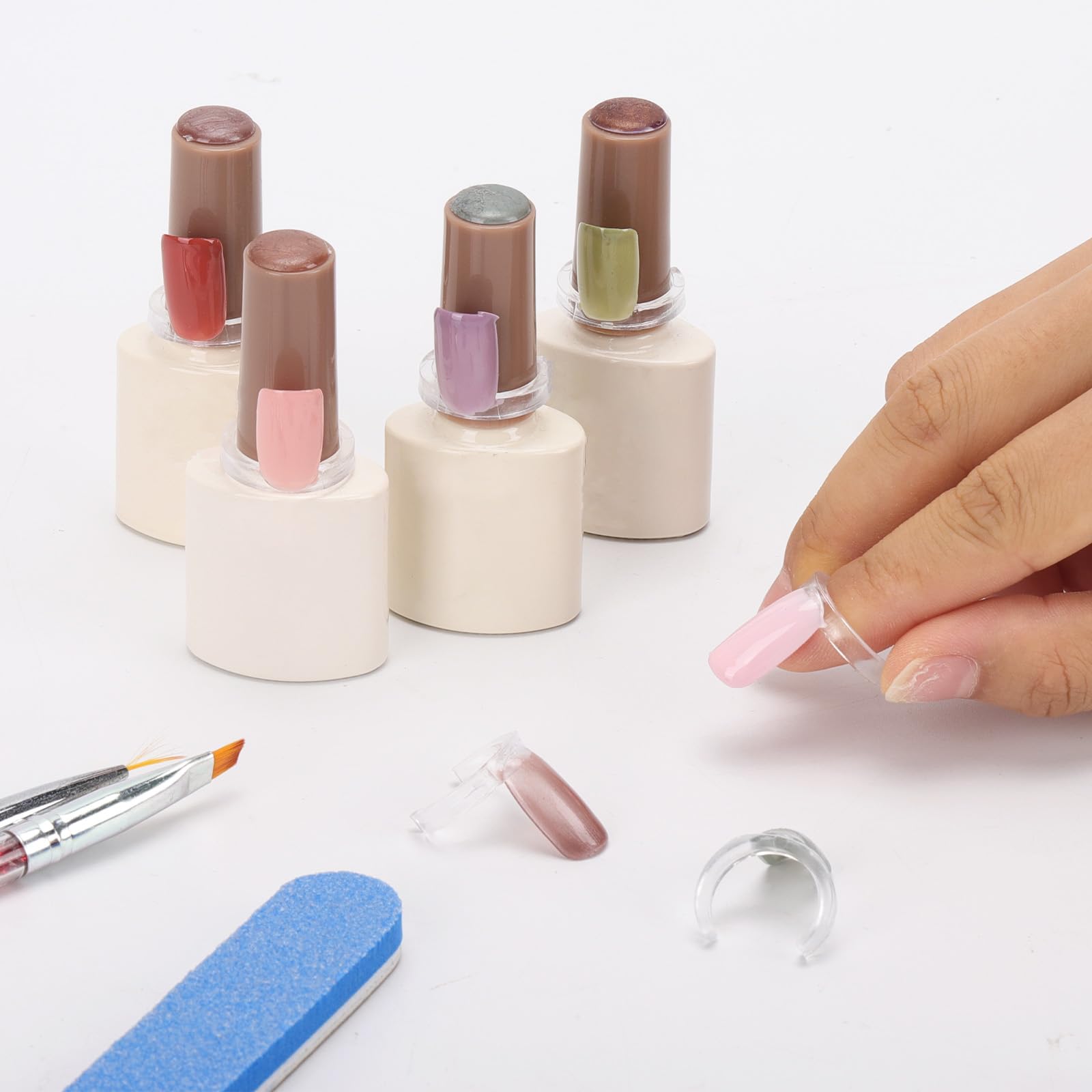 Tbestmax: ensemble échantillons couleur idéal pour pratique des ongles.
