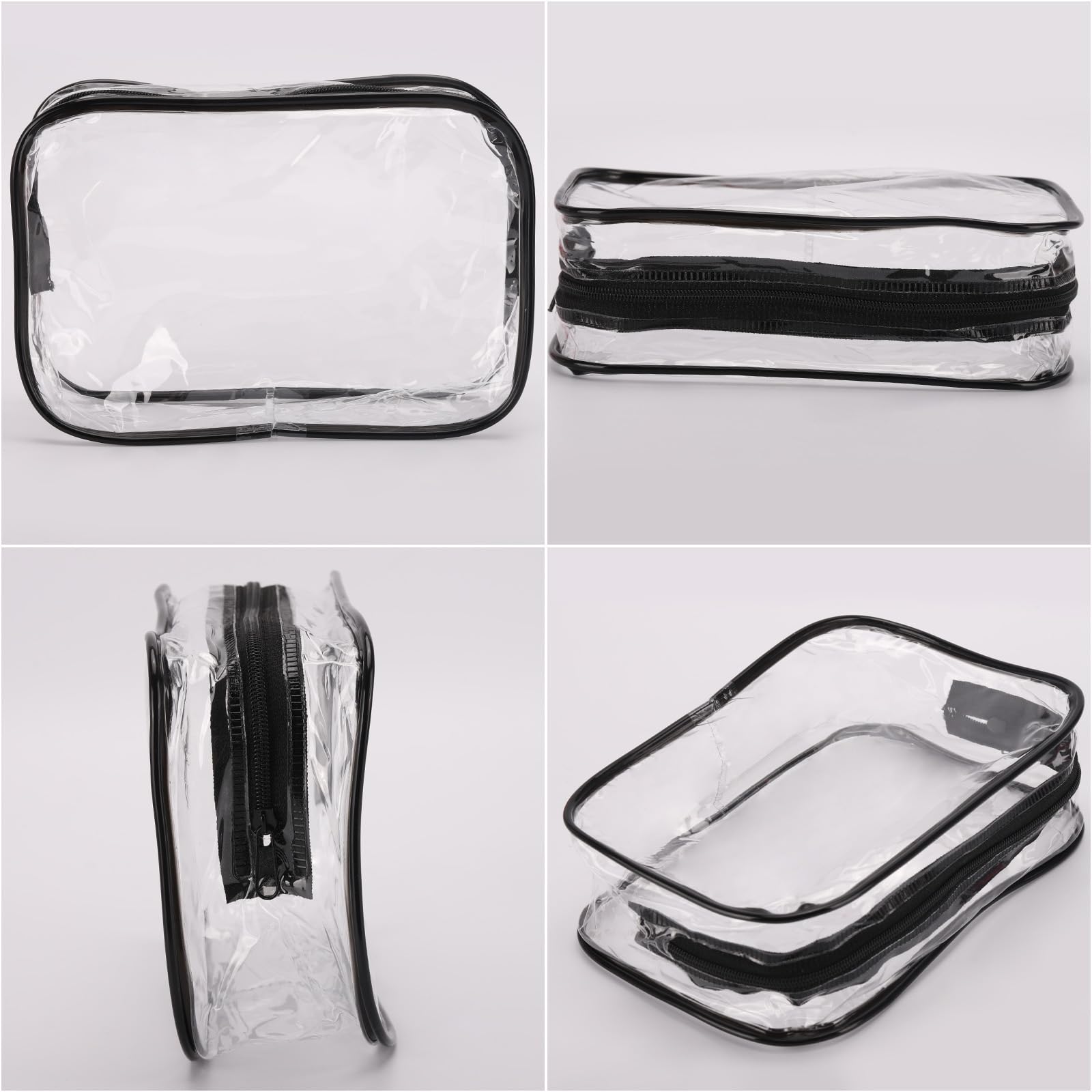 Matériau PVC clair Tbestmax durable et transparent pour vérifier le contenu.